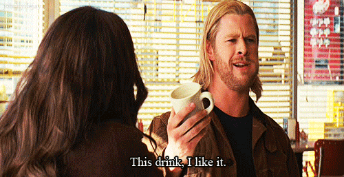 Thor said it. 