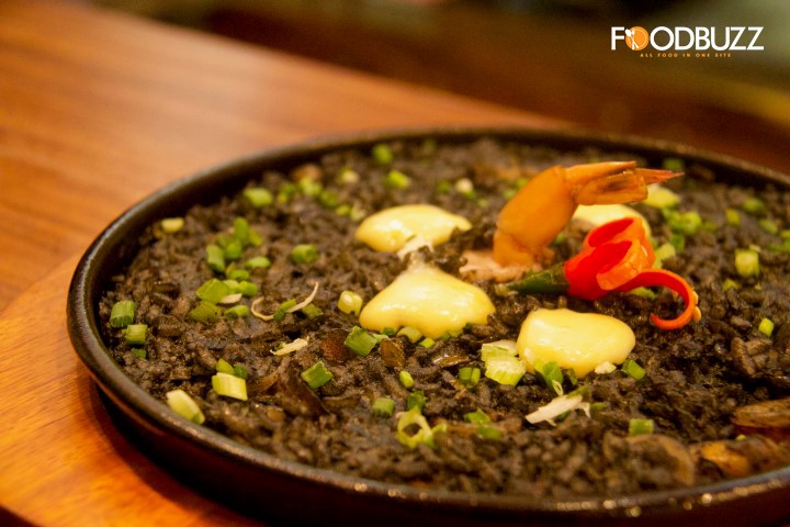 Squid Ink Fried Rice