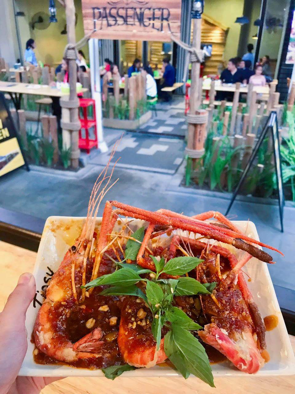 A great combination between food and the place