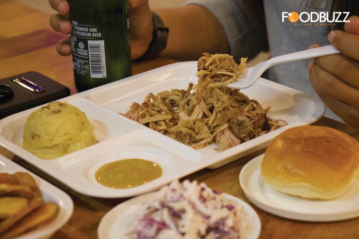 ឈុតអាហាររបស់ Pulled Pork
