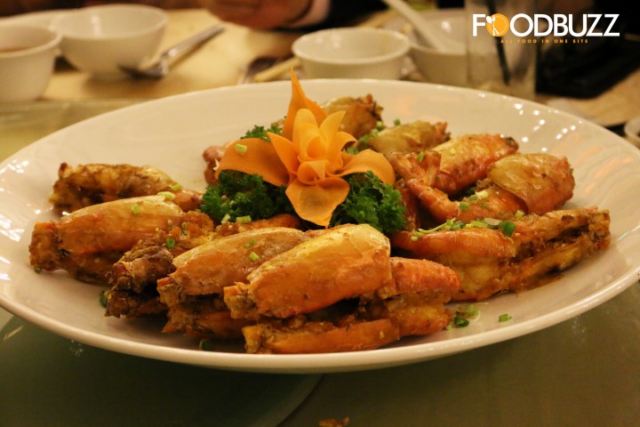 បង្កងទន្លេឆាជាមួយពងទាប្រៃ