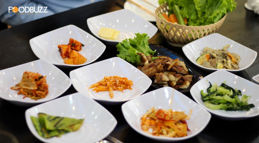 Eat all you want with Samgyeopsal for 6$ per person