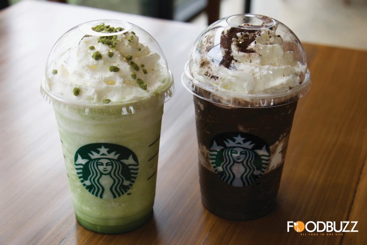Tea-Ramisu Frappucino & Midnight Mocha Frappuccino