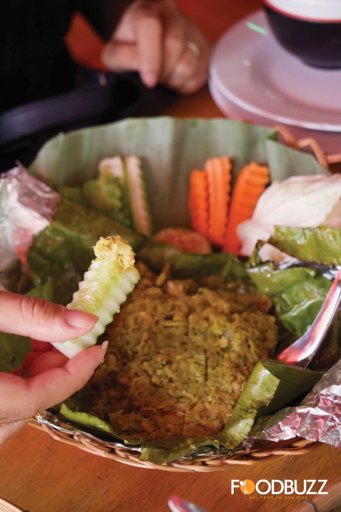 ផ្ទាប់ជាមួយអន្លក់ស្រស់ៗ