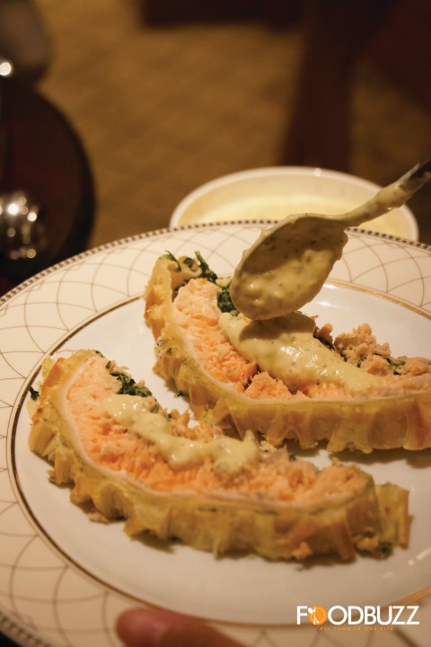 Baked Salmon Wellington