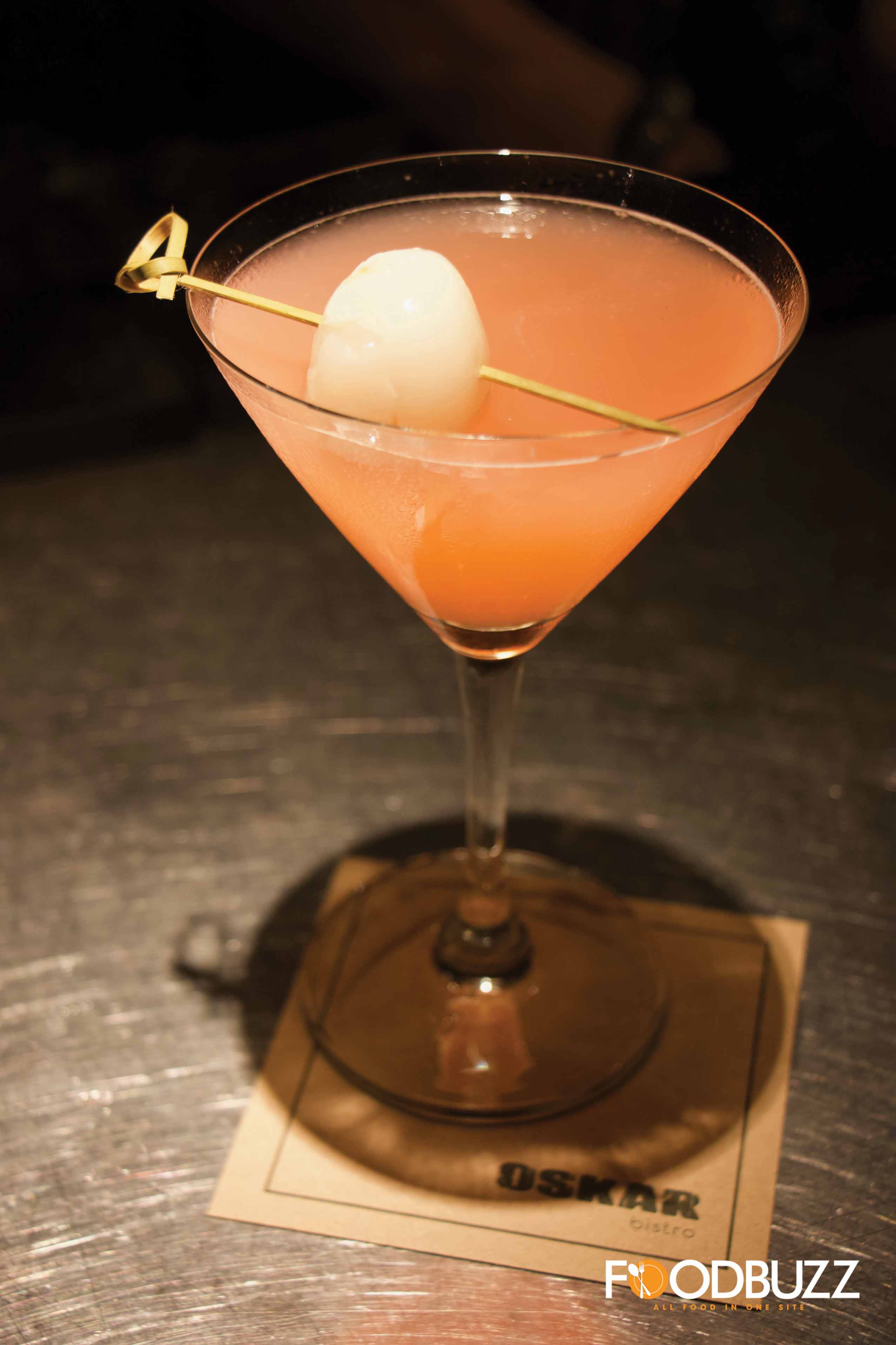 Lychee and Rose Martini
