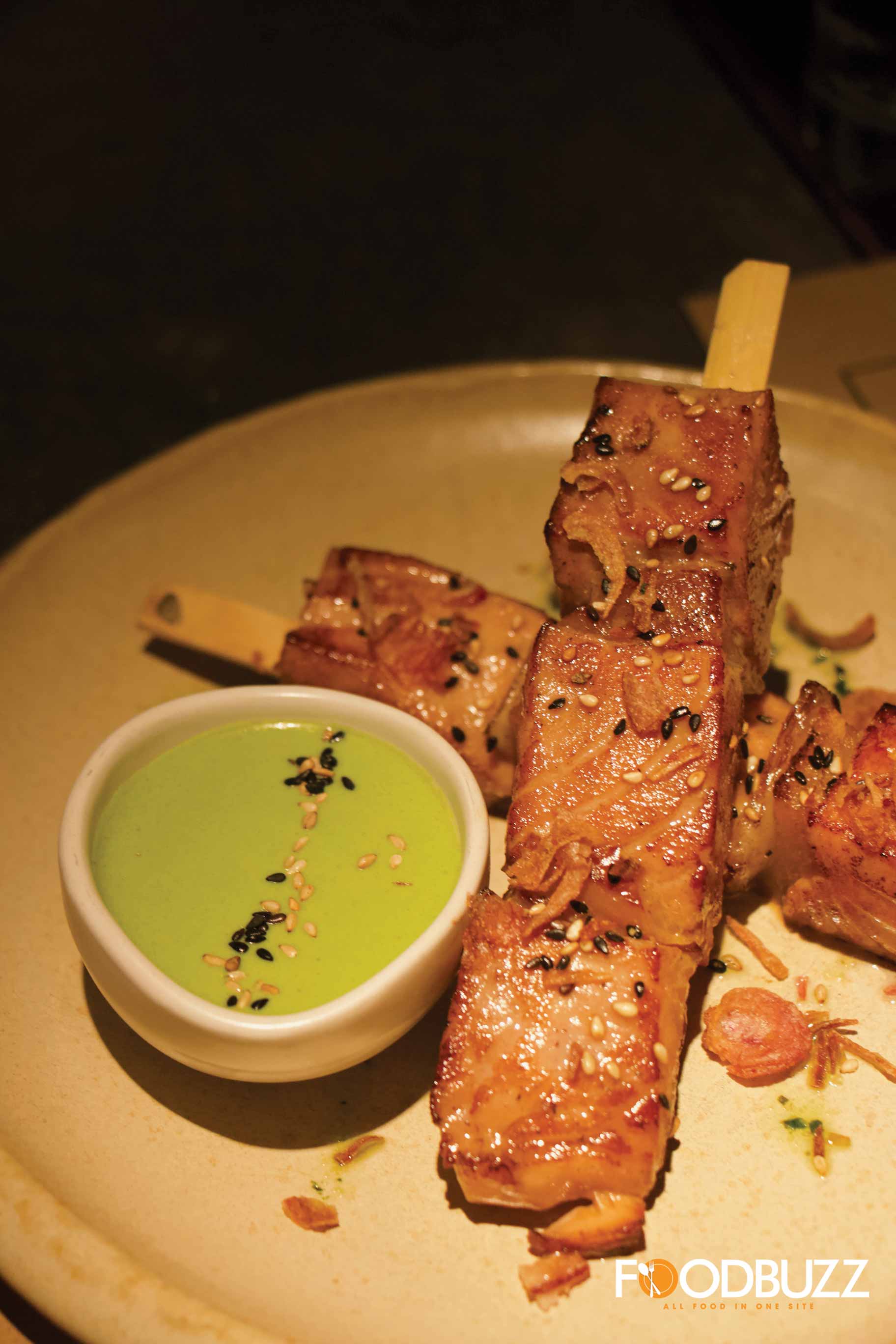 Norwegian Salmon Skewer