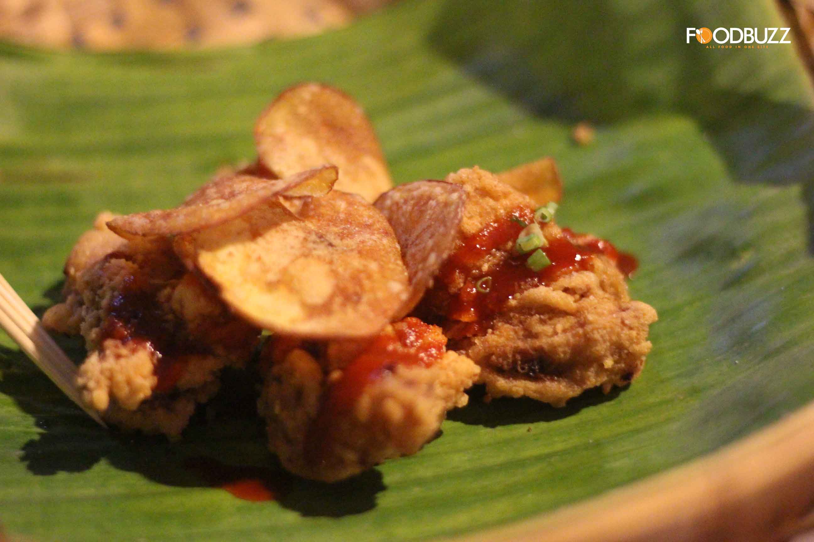Fried Chicken with Chilli Honey Sauce