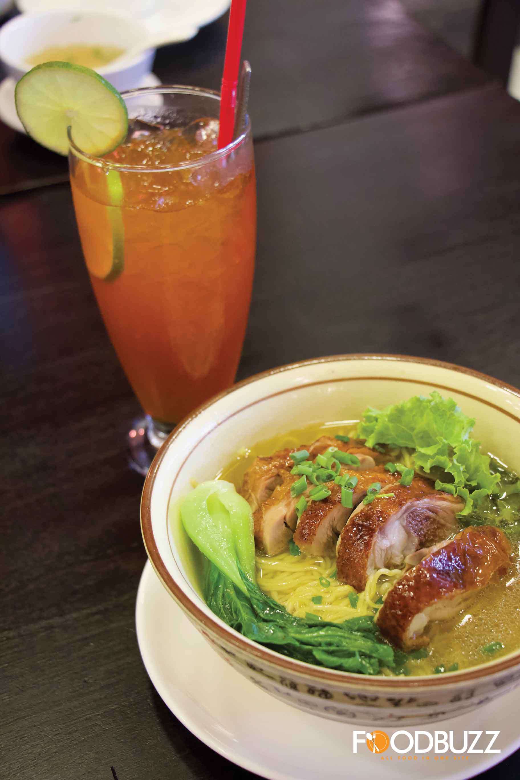 La Carte noodle with roasted duck